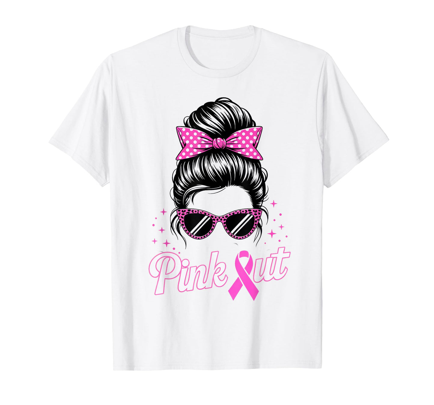Breast Cancer Awareness Women in October We Wear Pink Out T-Shirt