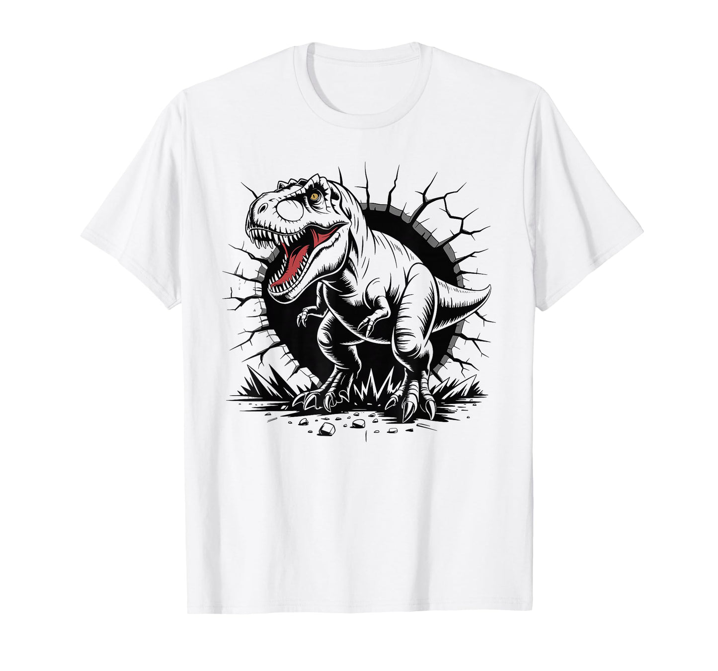 T-Rex Skeleton Dino Bones Paleontology Dinosaur Kids T-Shirt