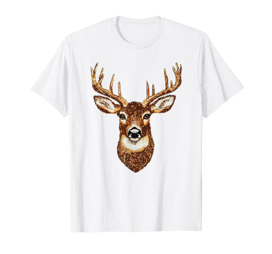 Buck Deer Graphic Hunting Season Outdoor Nature T-Shirt