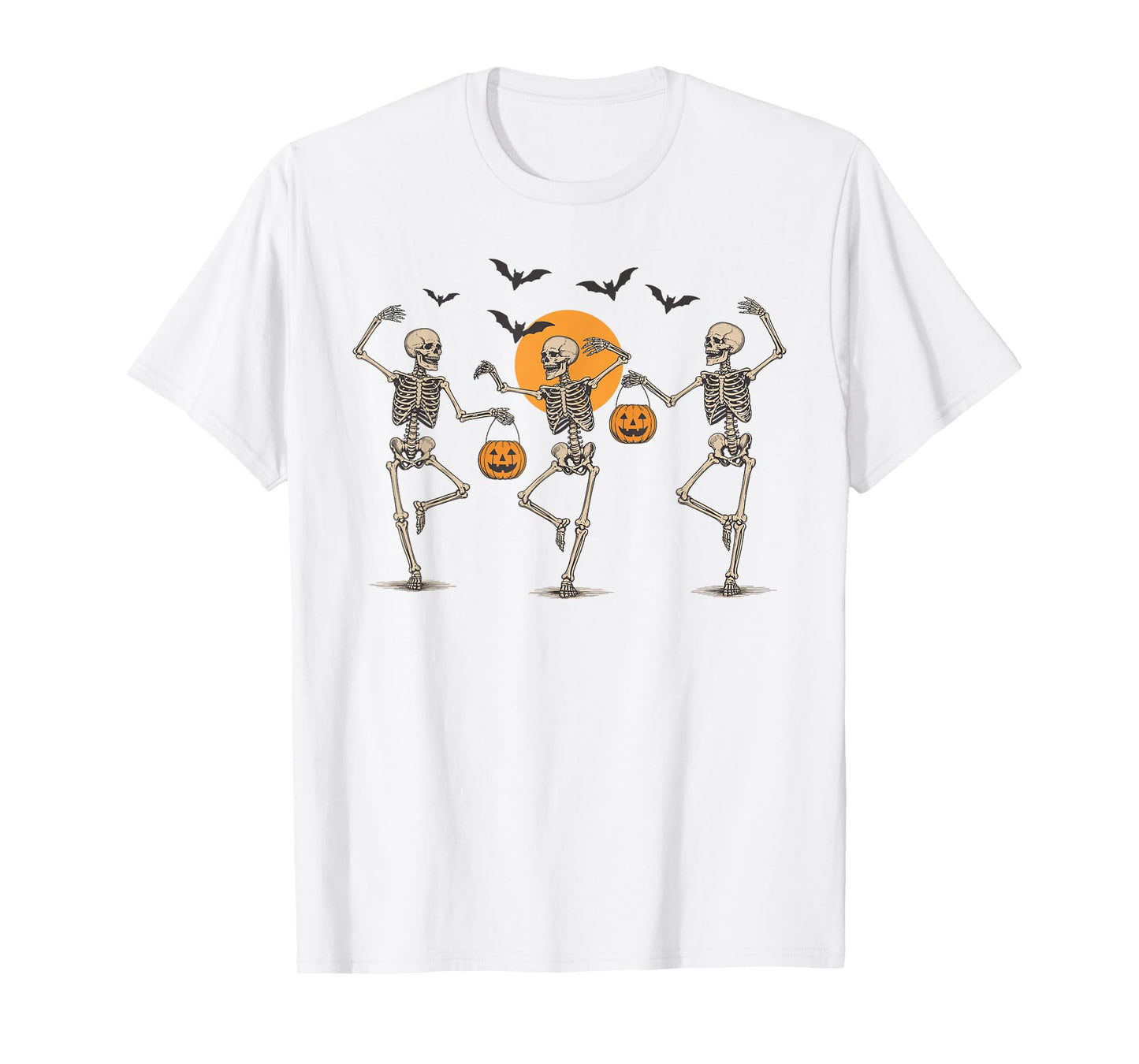 Dancing Skeleton Dry Bones Come Alive Christian Halloween T-Shirt