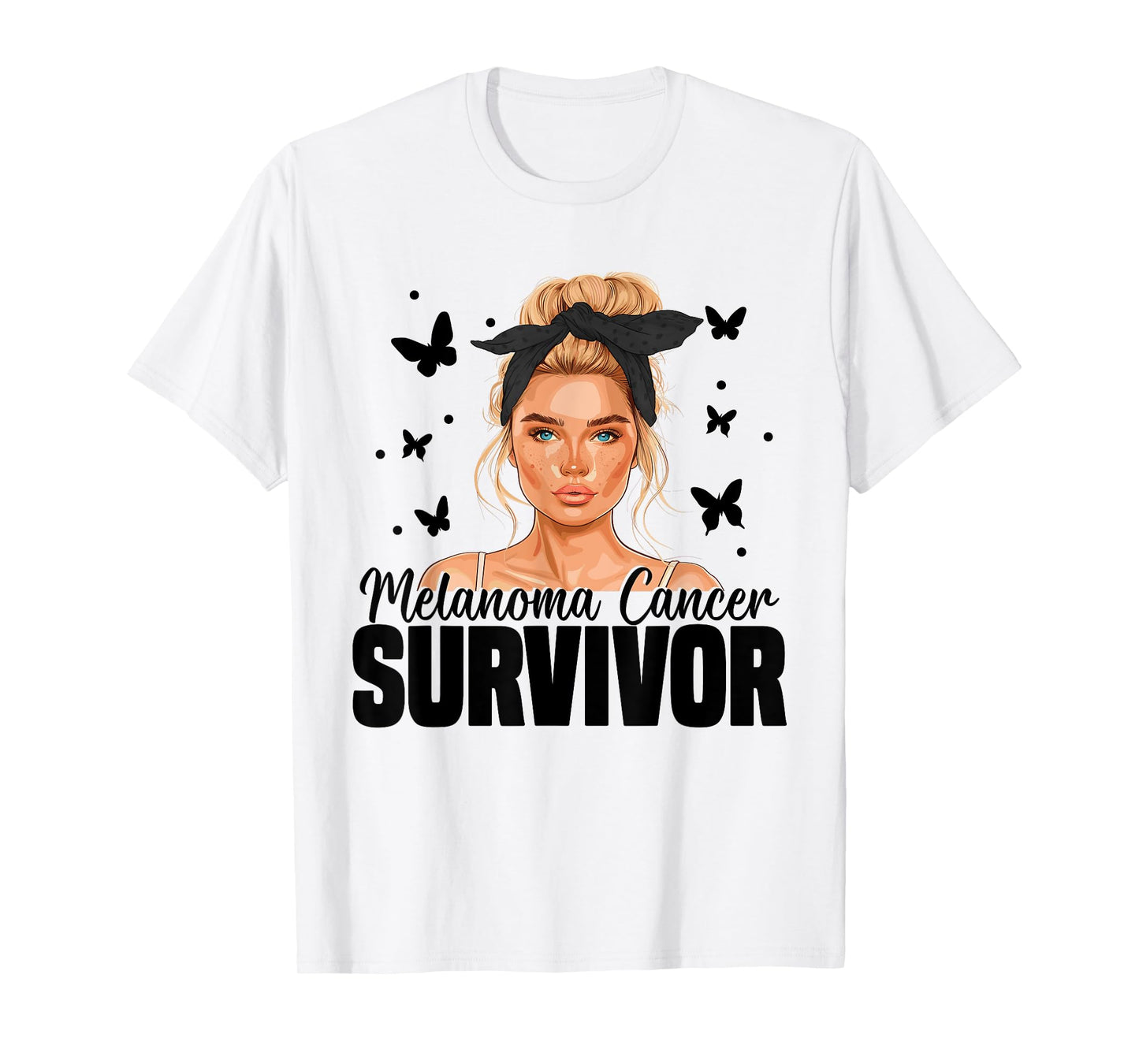 Melanoma Cancer Awareness Month Melanoma Cancer Survivor T-Shirt