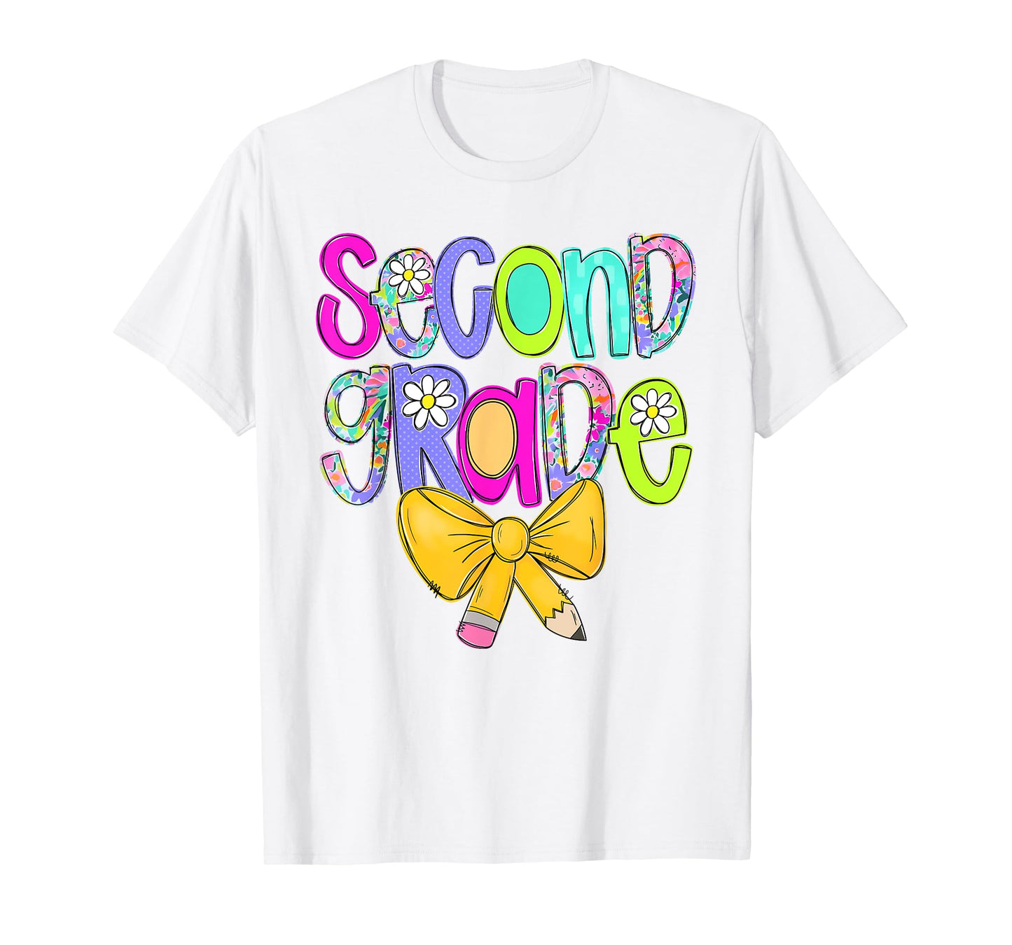 Second Grade Coquette Bow Back To School First Day Of School T-Shirt