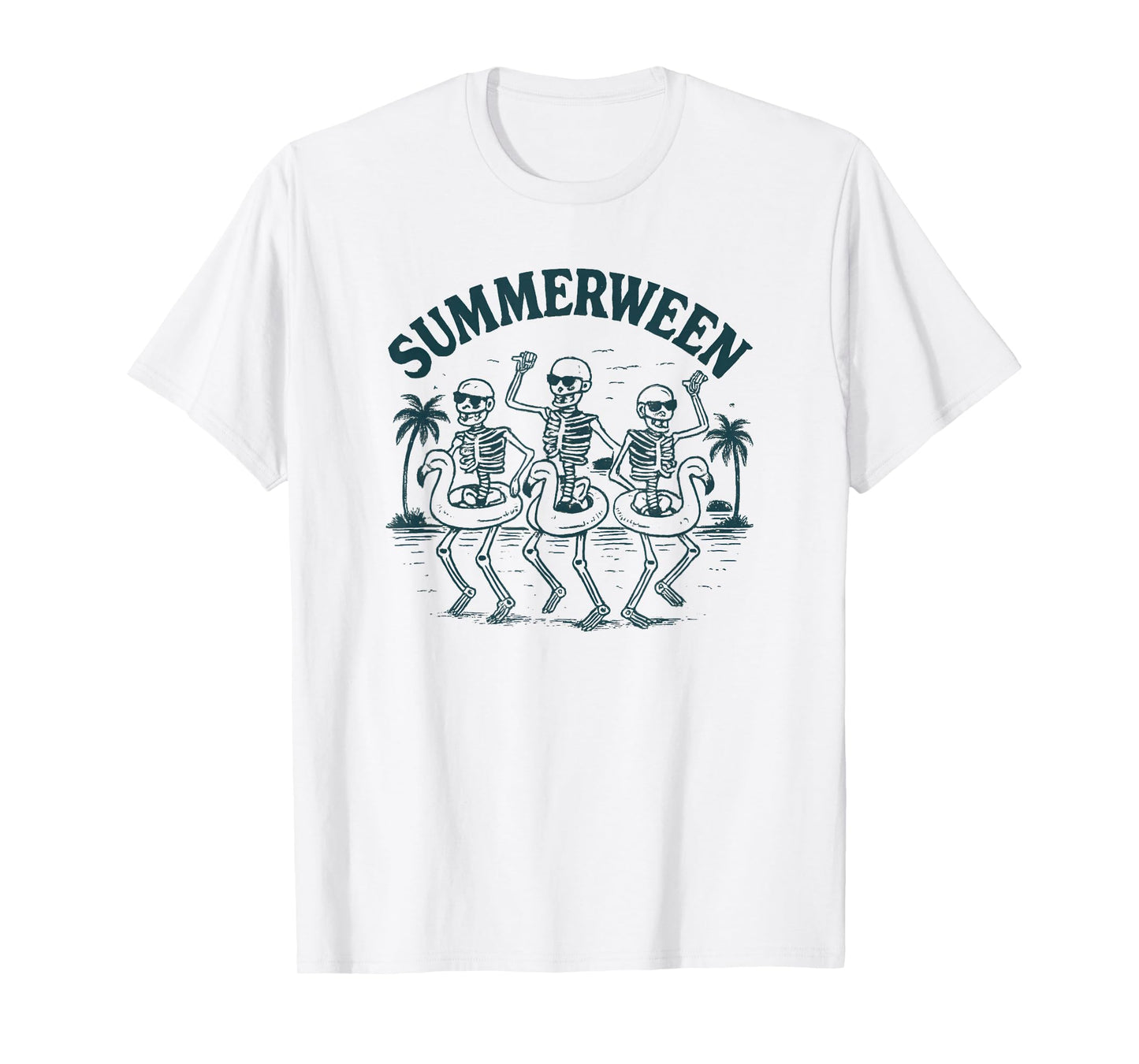 Summerween Summer Halloween Funny Summerween T-Shirt