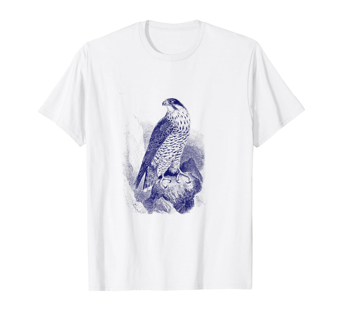 Falcon T-Shirt. Vintage Nature Falcon Bird Tee