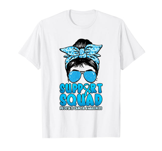 Support Squad Prostate Cancer Awareness T-Shirt