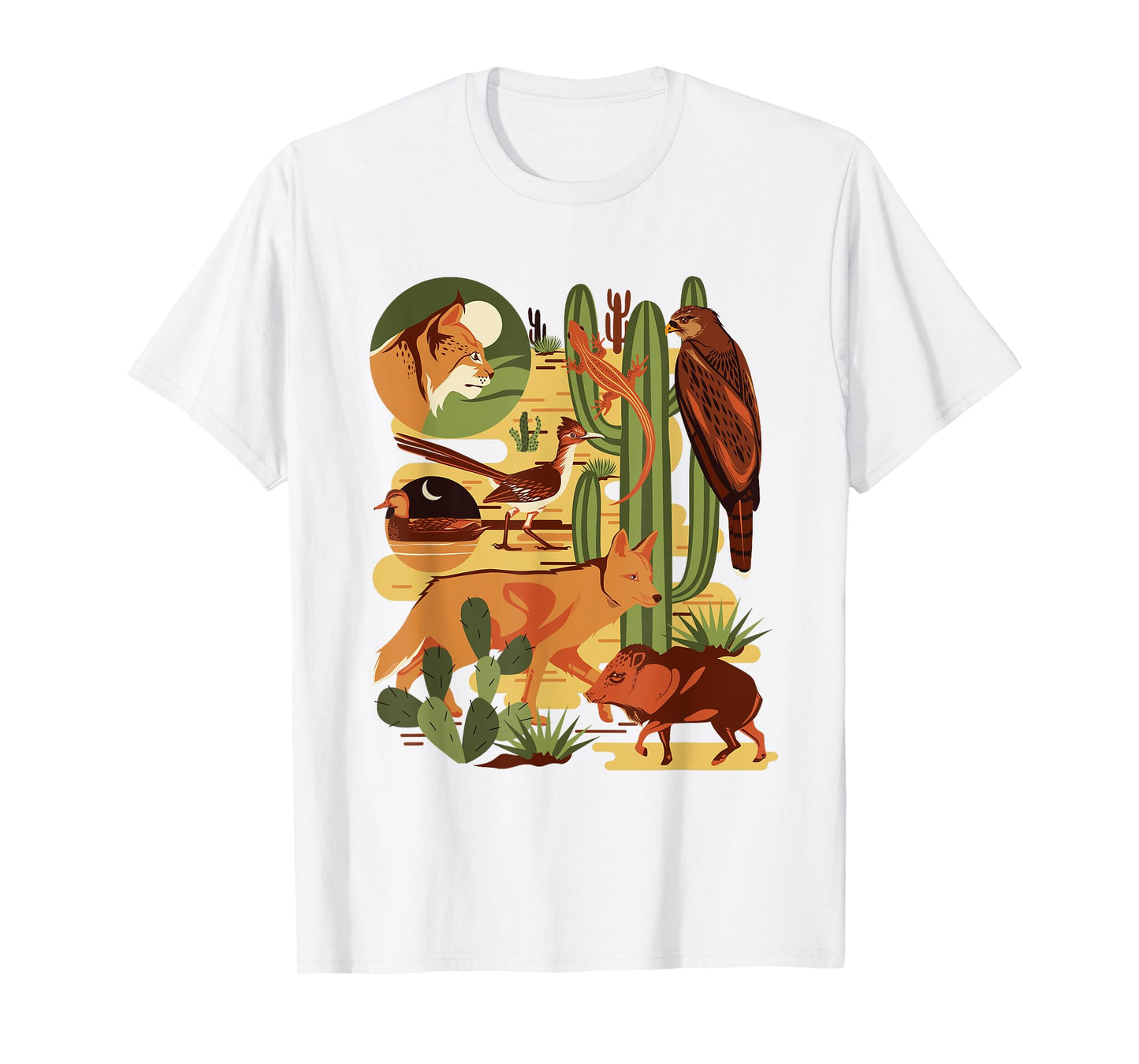 Southwestern Nature Sonoran Desert Animal Lover T-Shirt