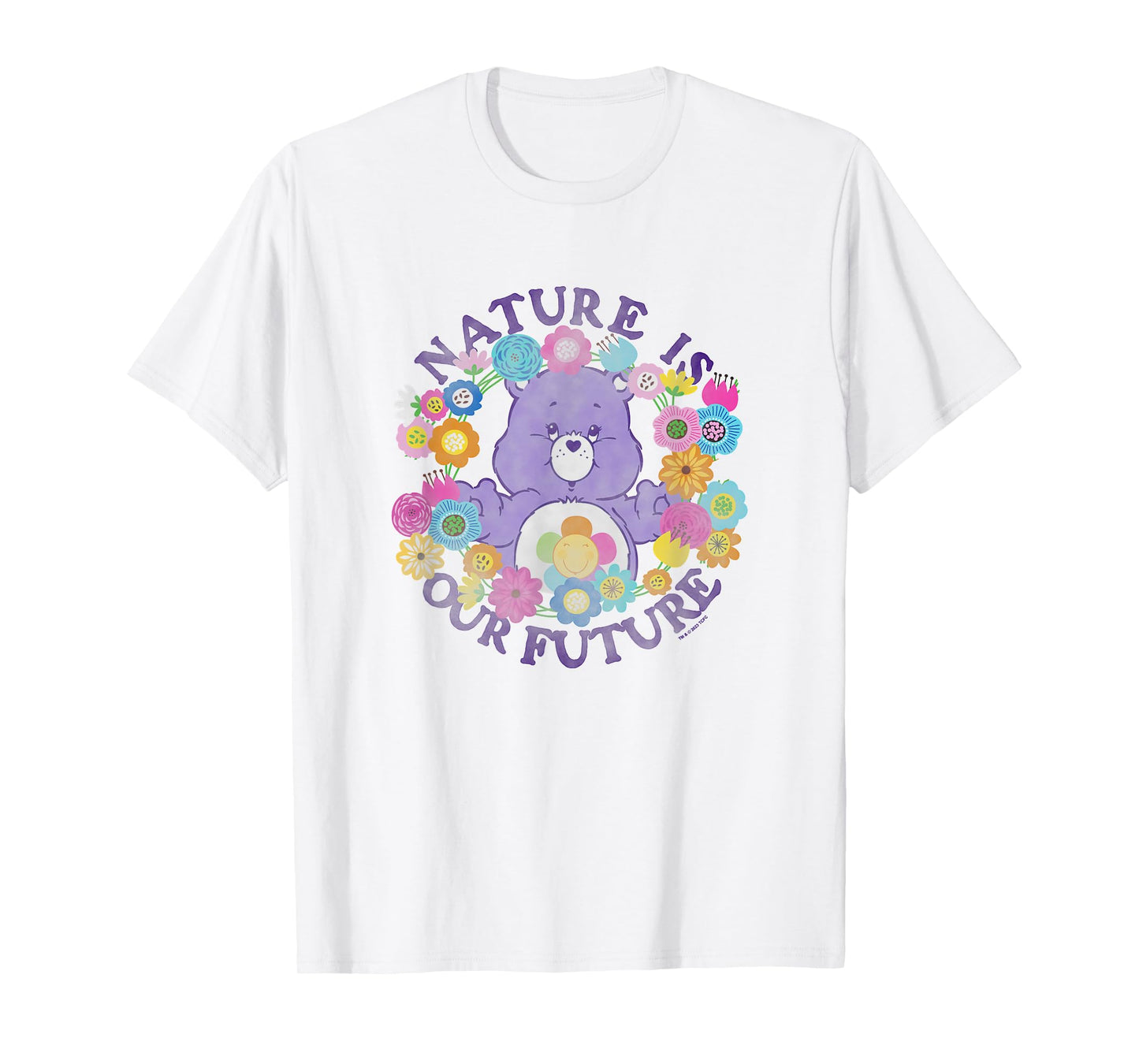Care Bears Earth Day Nature Is Our Future Harmony Vintage T-Shirt