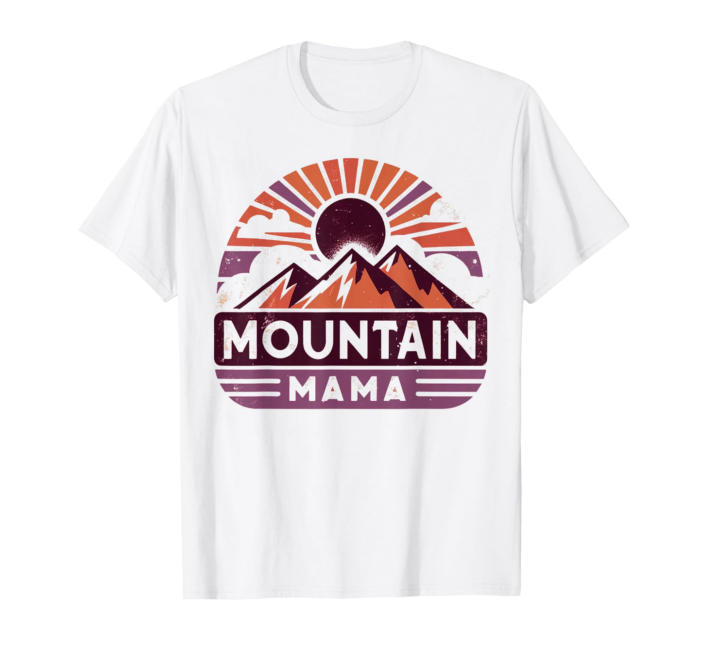 Mothers Day Love Hiking Mountain Mama T-Shirt