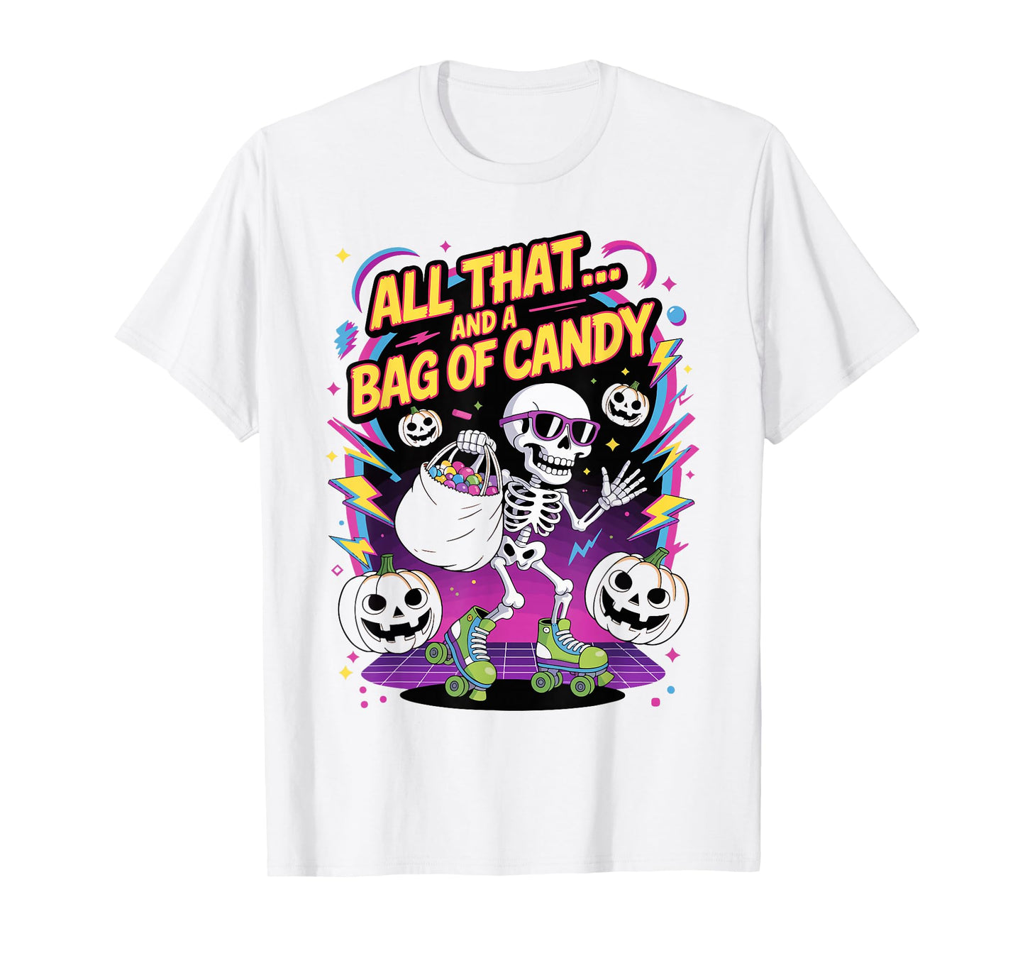 Retro 80s Funny Halloween T-Shirt