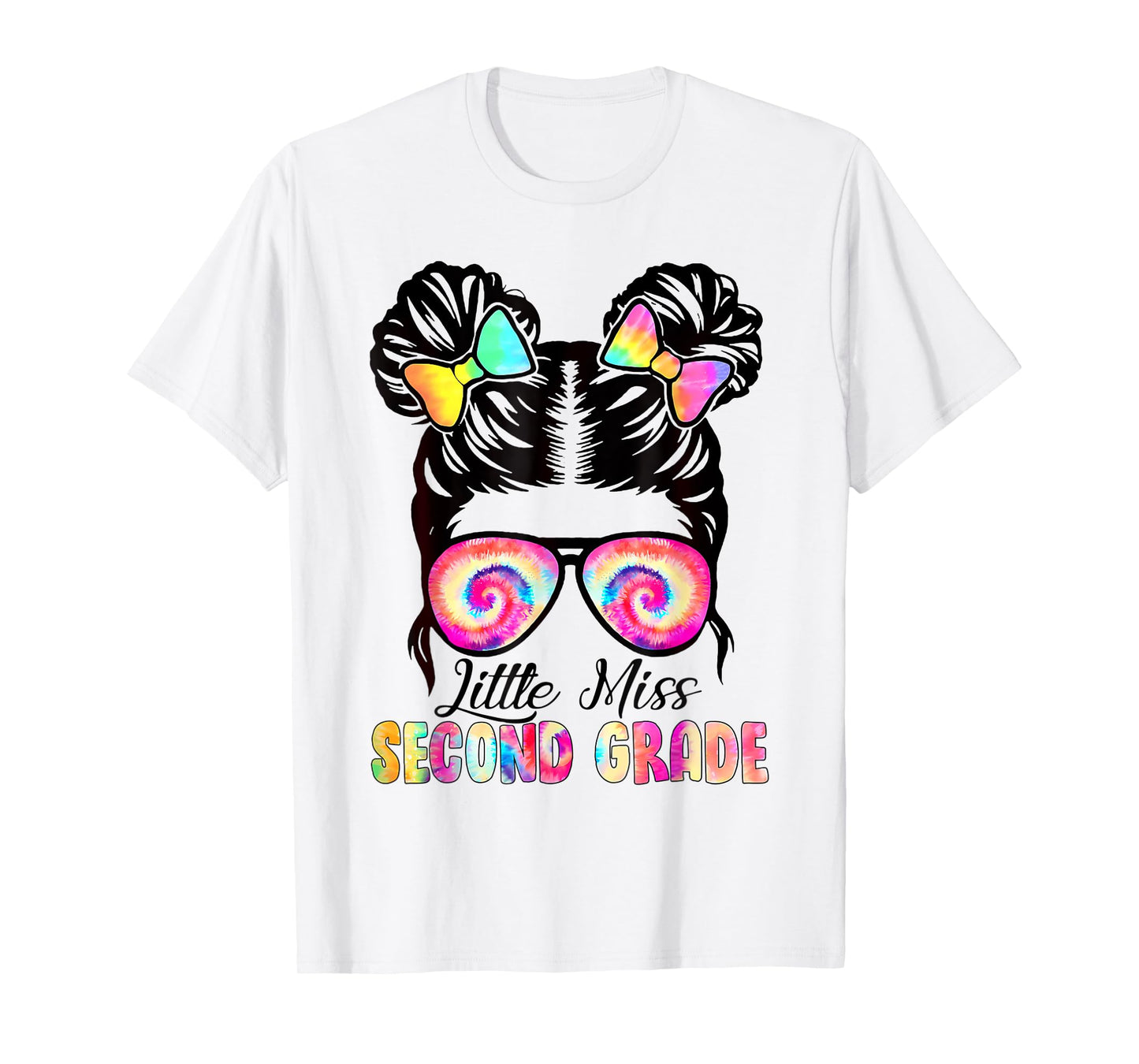 Little Miss Second Grade Girl Back To School Shirt 2nd Grade T-Shirt