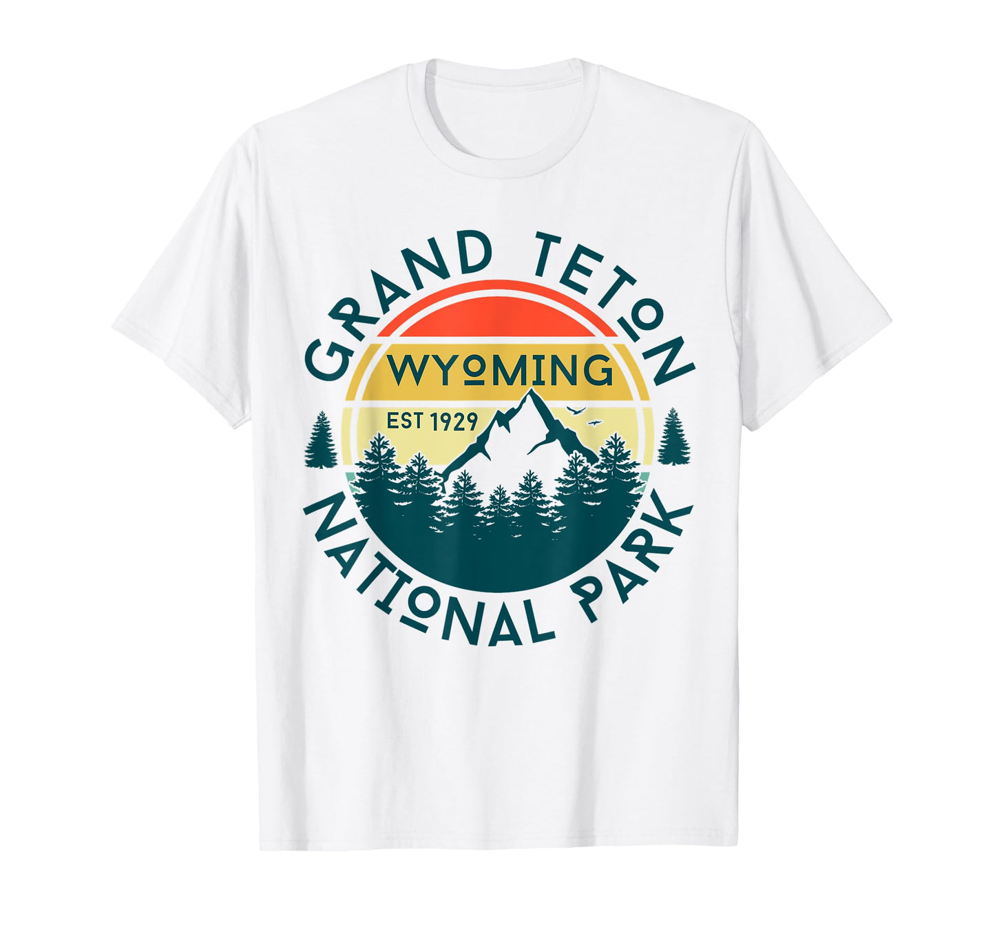 Grand Teton Wyoming Nature Hiking Outdoors Travel Girls T-Shirt