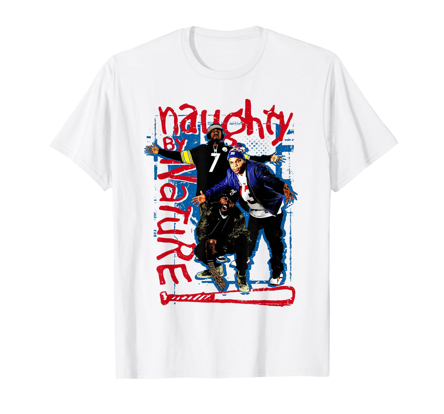 Naughty By Nature – Vertical Logo T-Shirt