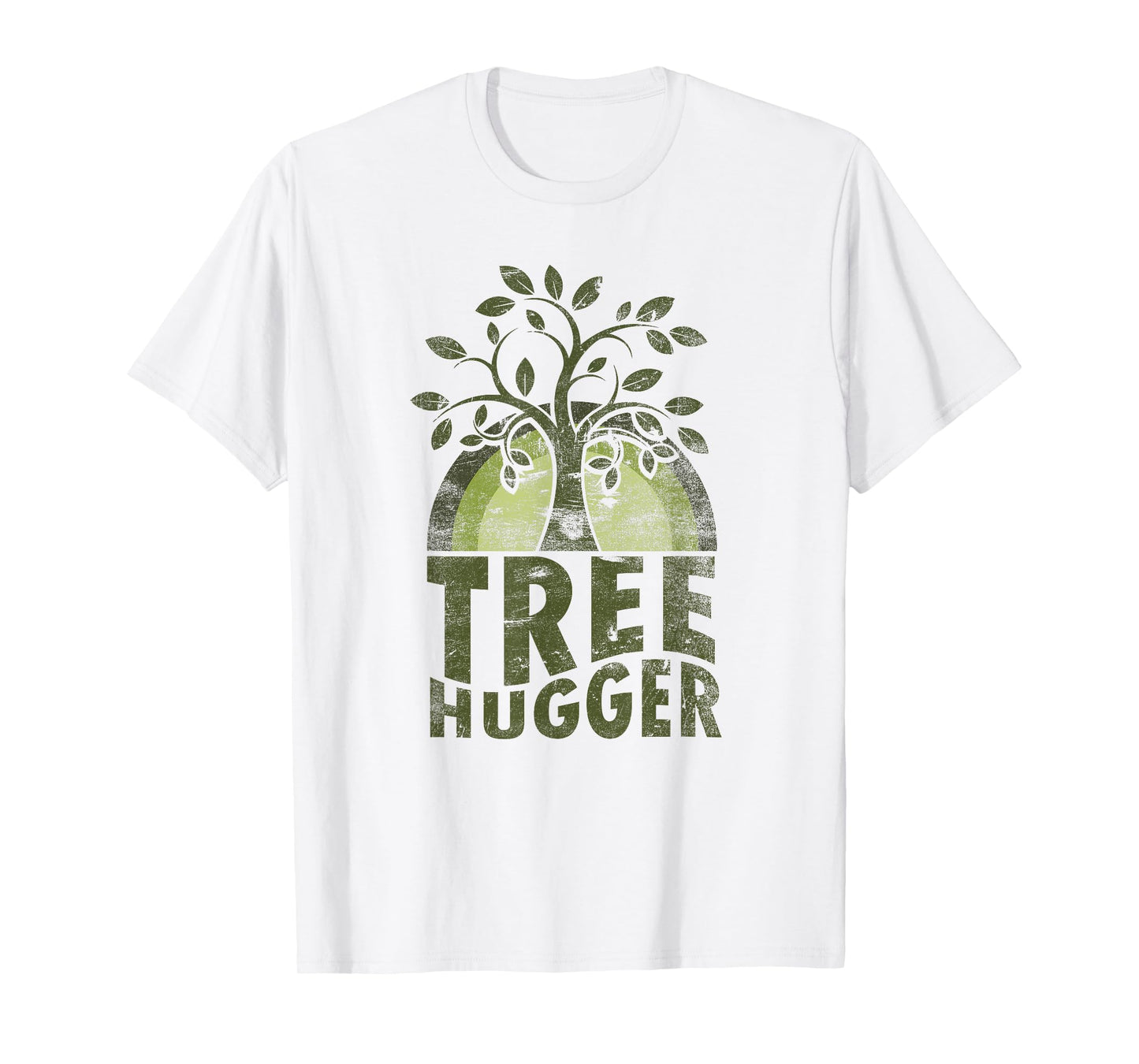Tree Hugger Retro Vintage Environmental Nature Lover T-Shirt