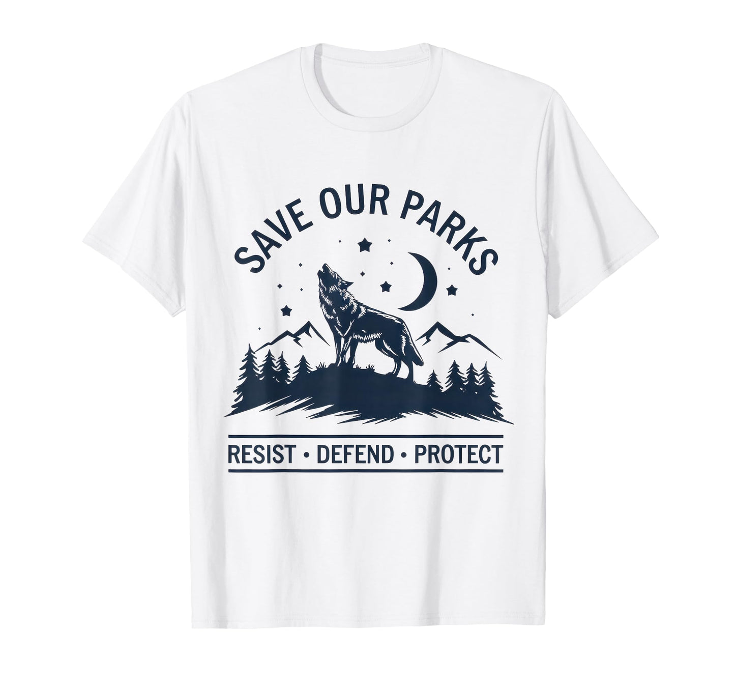 Save Our Parks Tshirt Protect National Park Retro Vintage T-Shirt