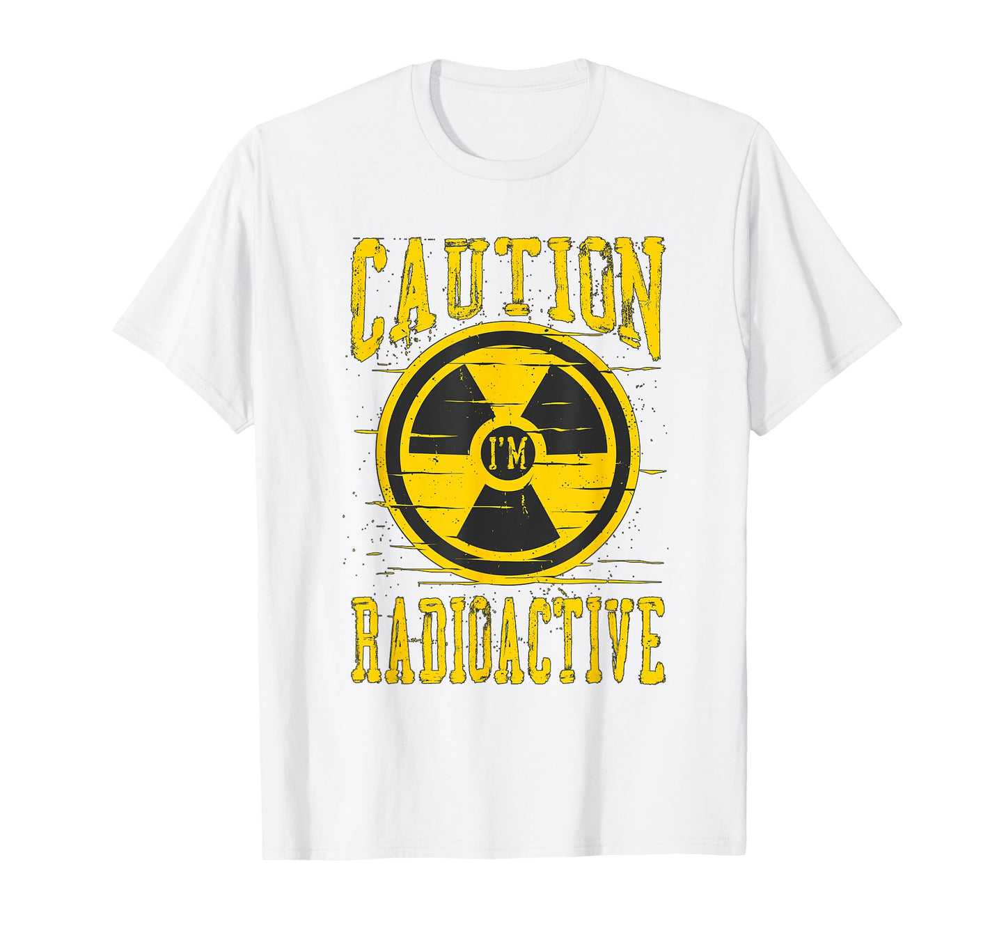 Caution I'm Radioactive Radiation Therapy Cancer Awareness T-Shirt