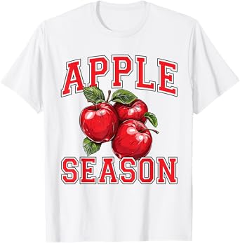 Apple Picking Season Farm Fresh Farmer Apple Orchard Harvest T-Shirt