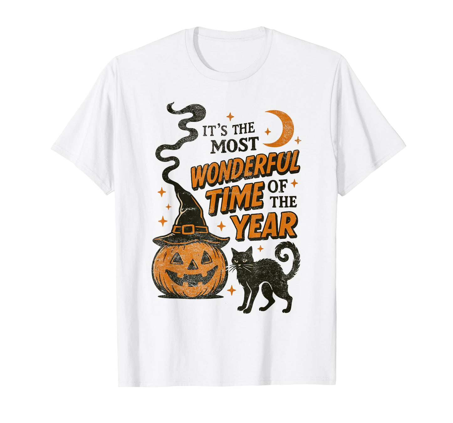 Most Wonderful Time of The Year Vintage Halloween T-Shirt