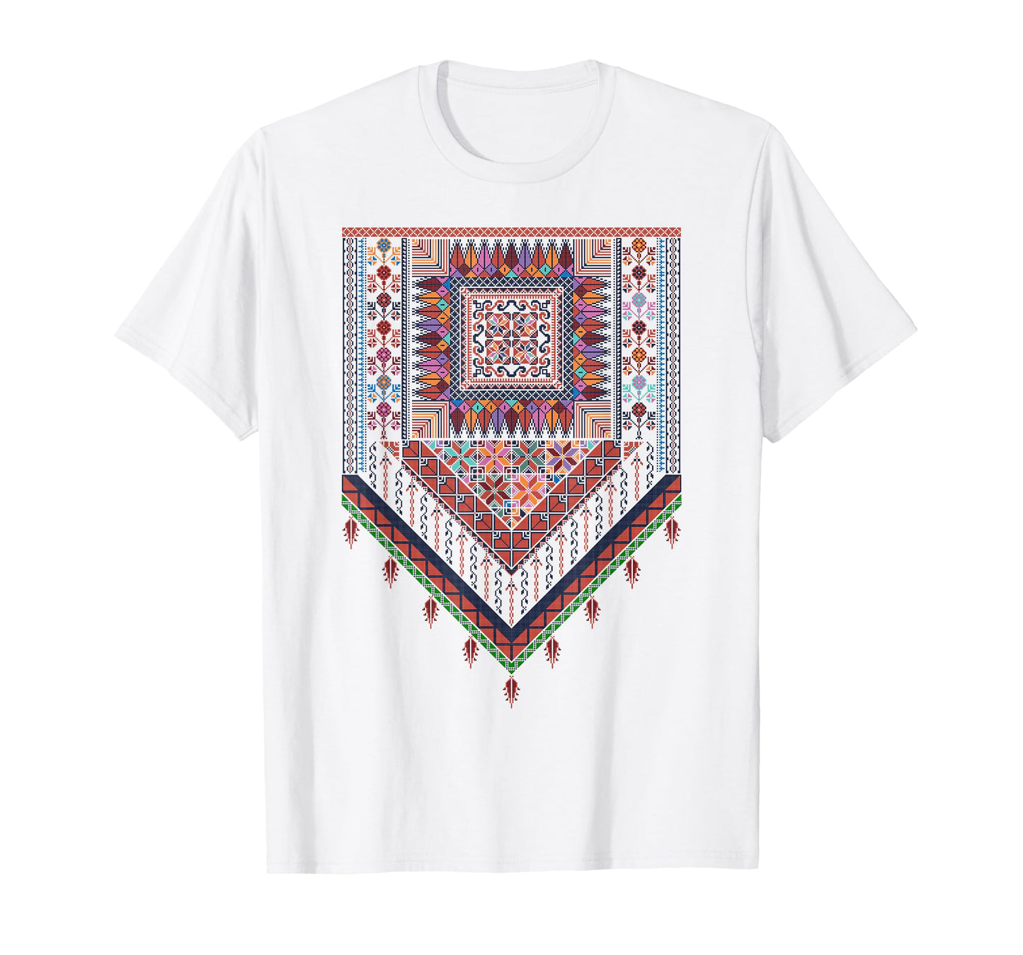 Palestine Trational Women Girls Palestinian Woman Thobe Thob T-Shirt