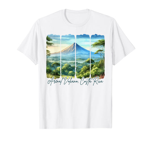 Arenal Volcano Costa Rica Travel Arenal Volcano Exploring T-Shirt