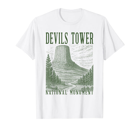 Devils Tower National Monument Traveling Nature Exploring T-Shirt