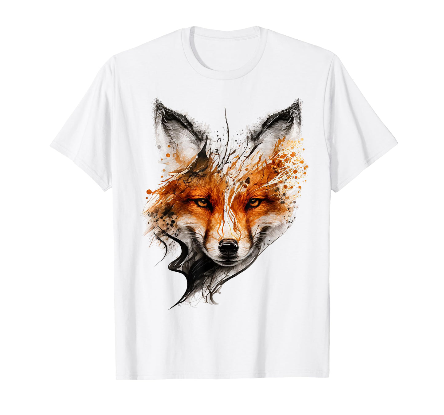 Fox Animal Graphic Art Animal Lovers Fox T-Shirt