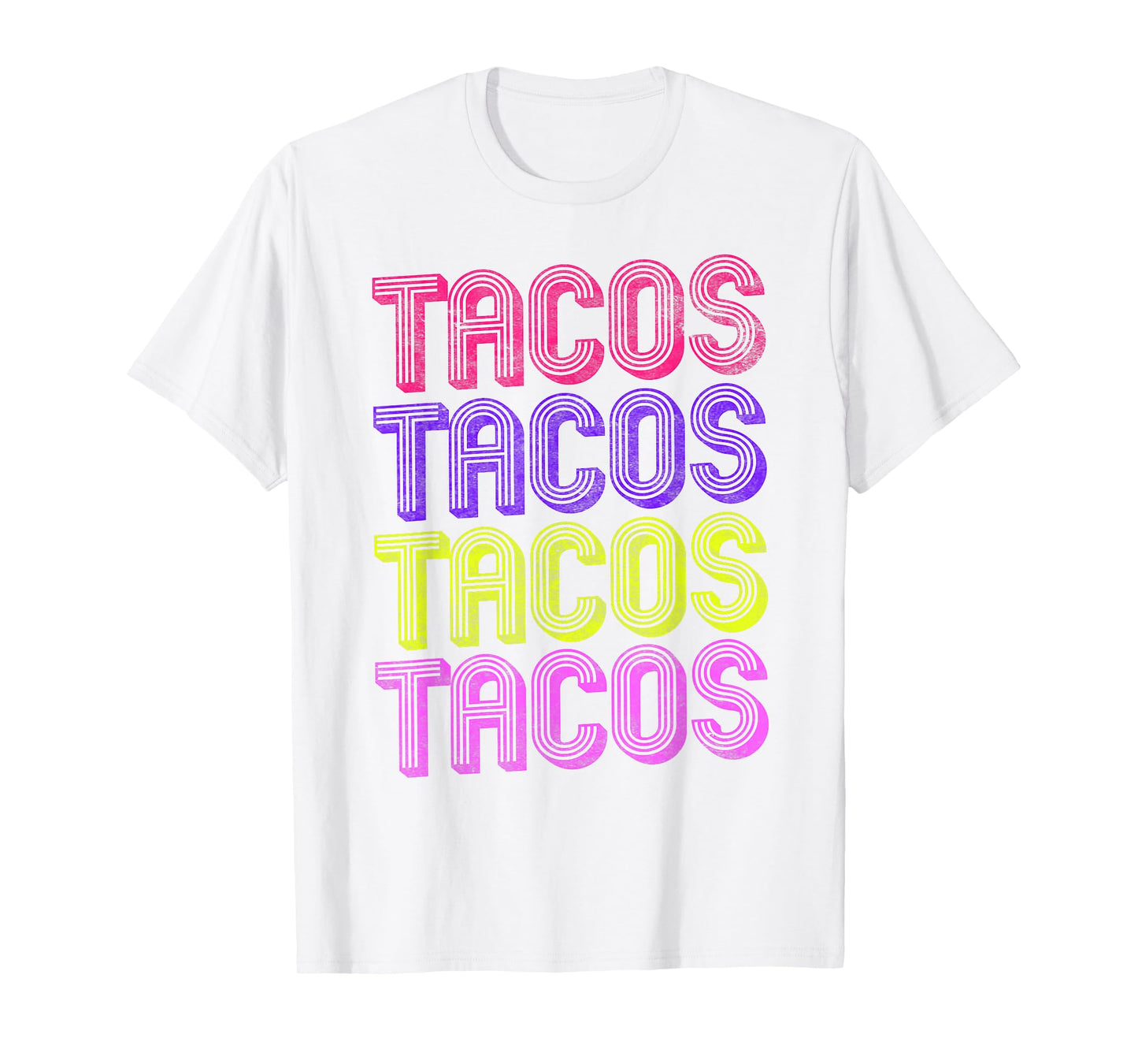 Retro Tacos T-shirt, 80s Taco Tuesday Shirt for Women, Kids T-Shirt