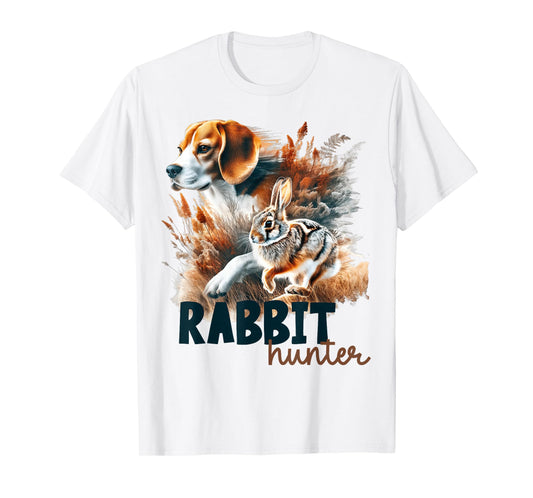 Beagle Dog Rabbit Hunter Rabbit Hunting Rabbiting Hunter T-Shirt