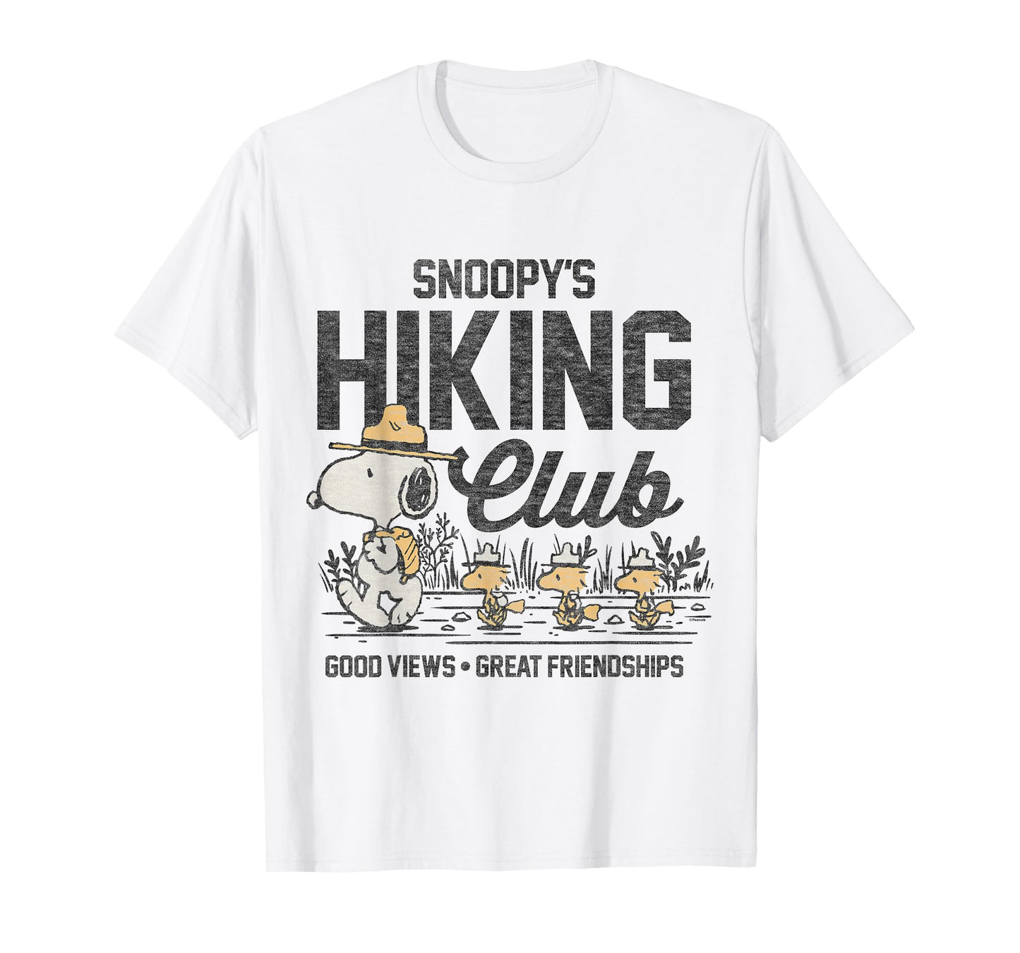 Peanuts - Snoopy's Hiking Club T-Shirt