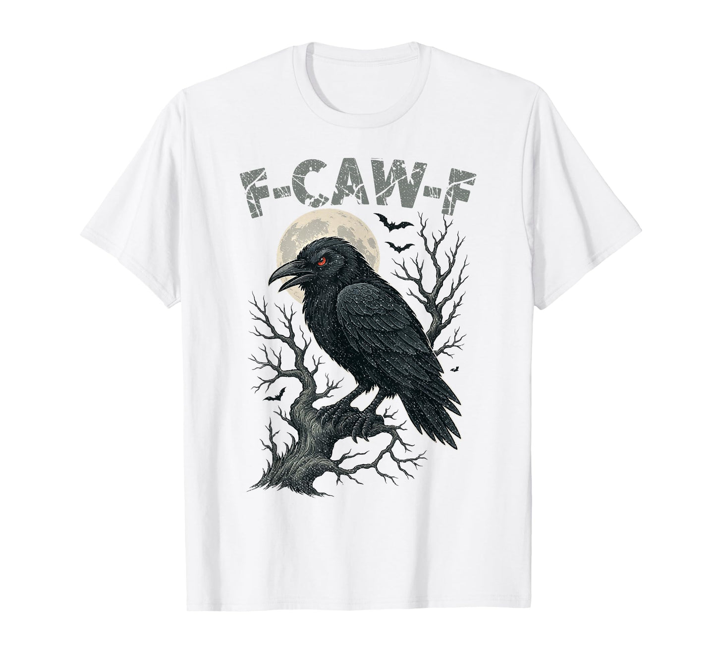 Funny F-Caw-F Chicken FCAWF Rooster Halloween Bird Crow T-Shirt