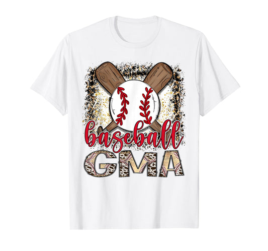 Baseball Gma Leopard Proud Ball Gma Game Day T-Shirt