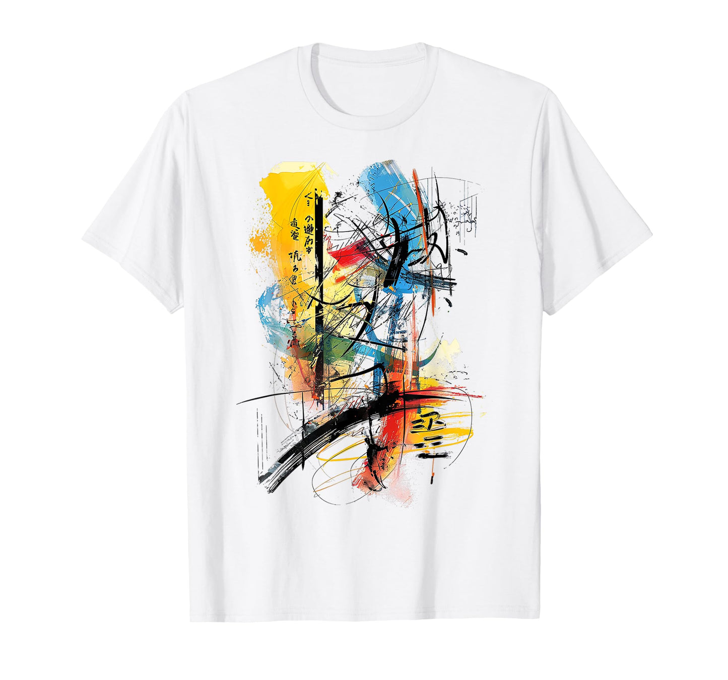 Art Colorful Drawing Abstract Painting Graphic Art T-Shirt