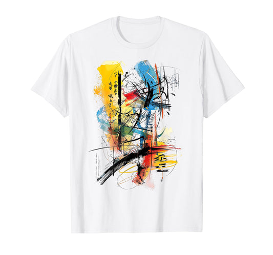 Art Colorful Drawing Abstract Painting Graphic Art T-Shirt