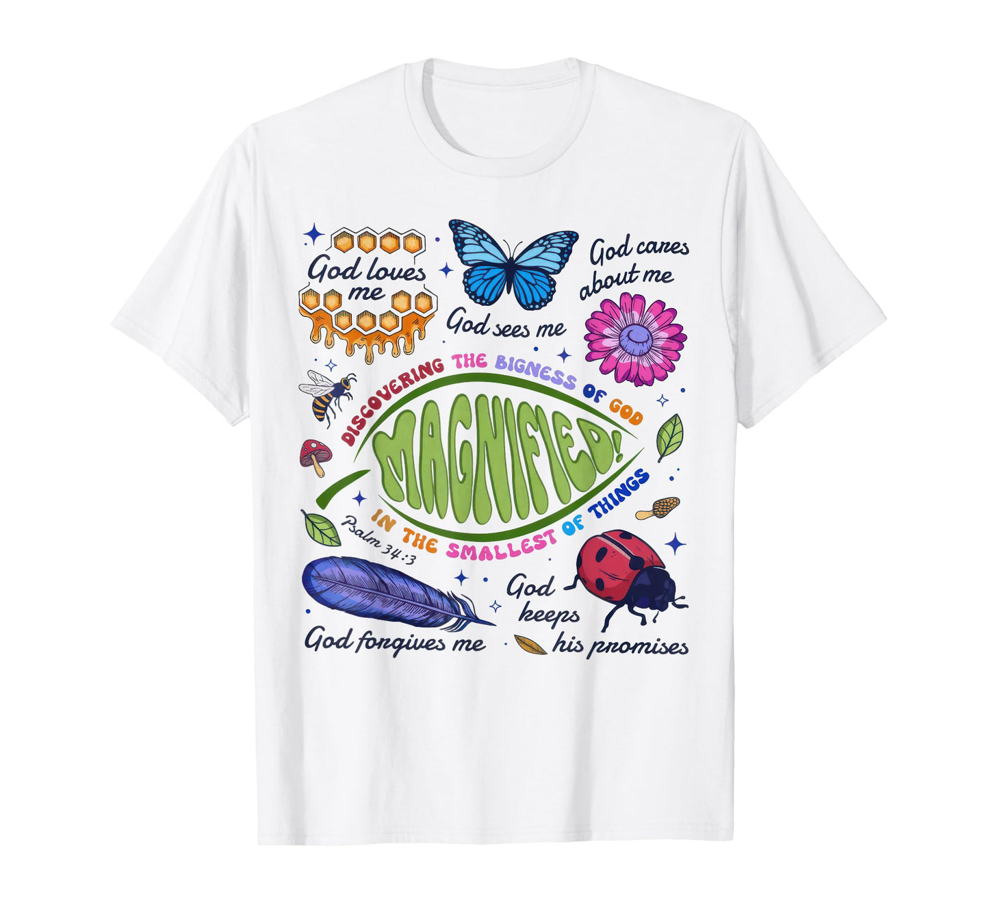 VBS 2025 Magnified Discovering The Bigness Of God Christian T-Shirt