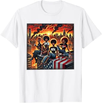 92 Percent 92% Black Women History Month Proud Black Women T-Shirt