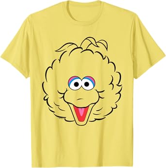 Sesame Street Big Bird Full Face T-Shirt