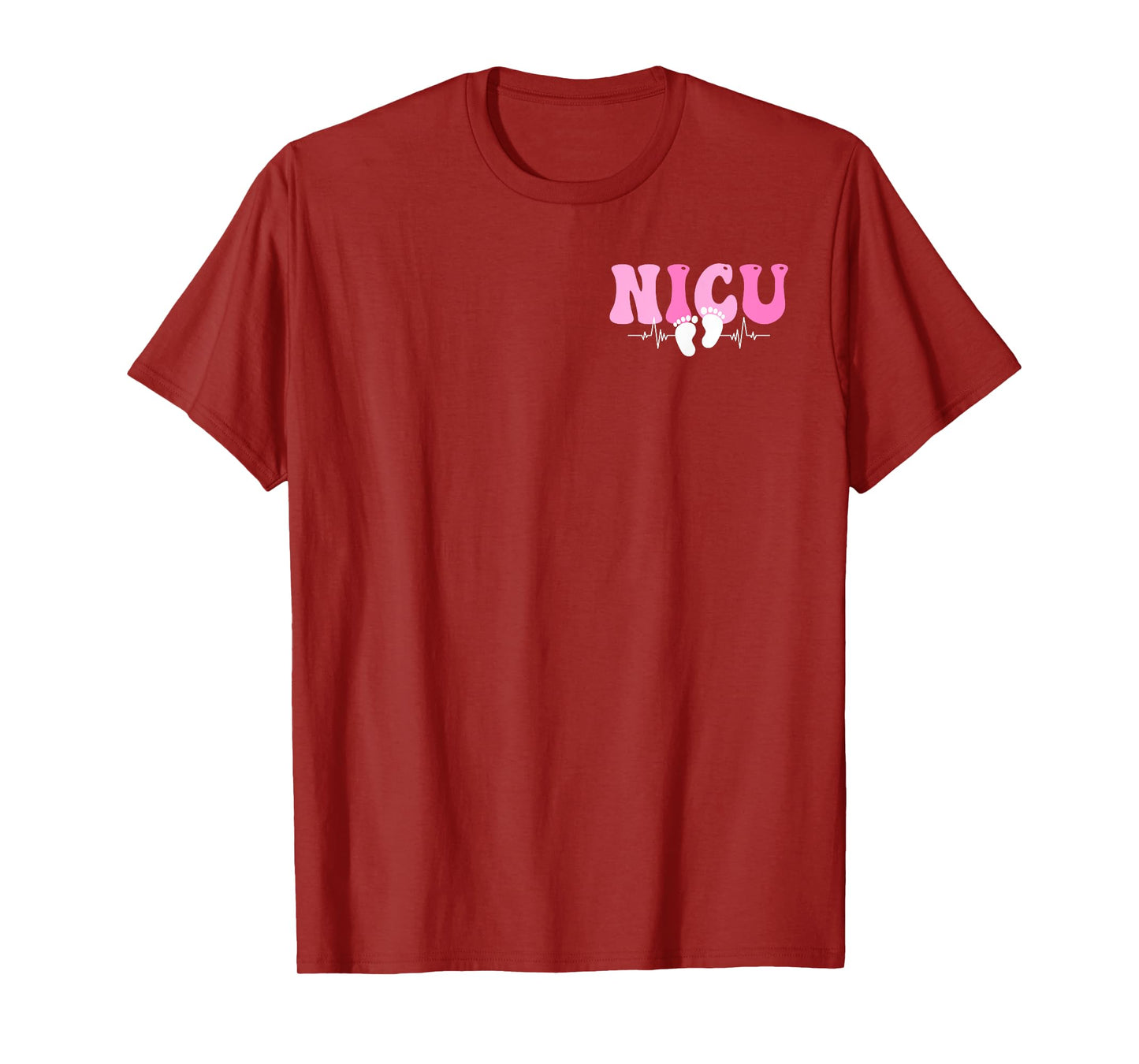 Groovy Nicu Nurse Women Neonatal Intensive Care Unit T-Shirt