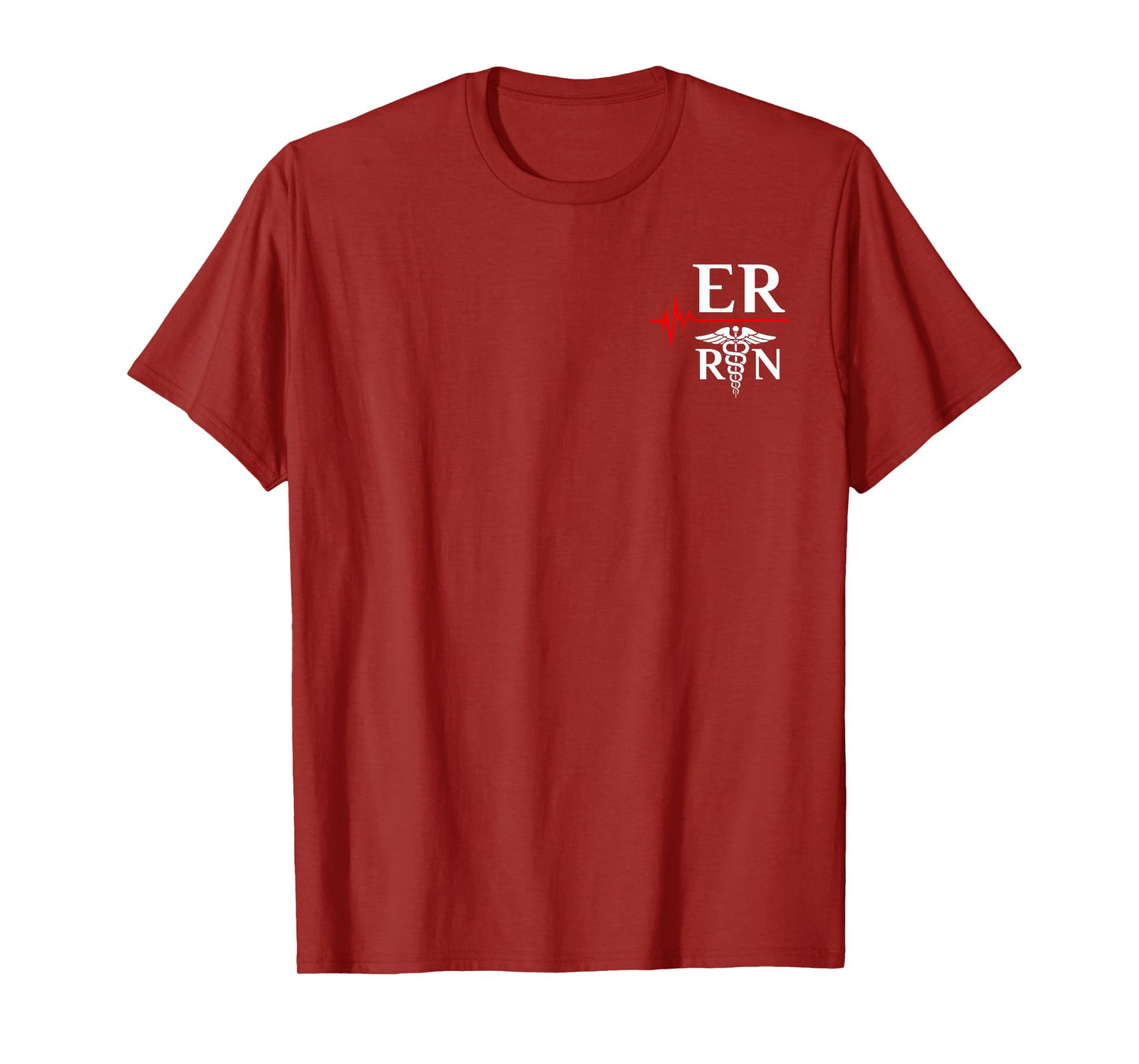 ER RN Emergency Room Registered Nurse Heart Edition T-Shirt