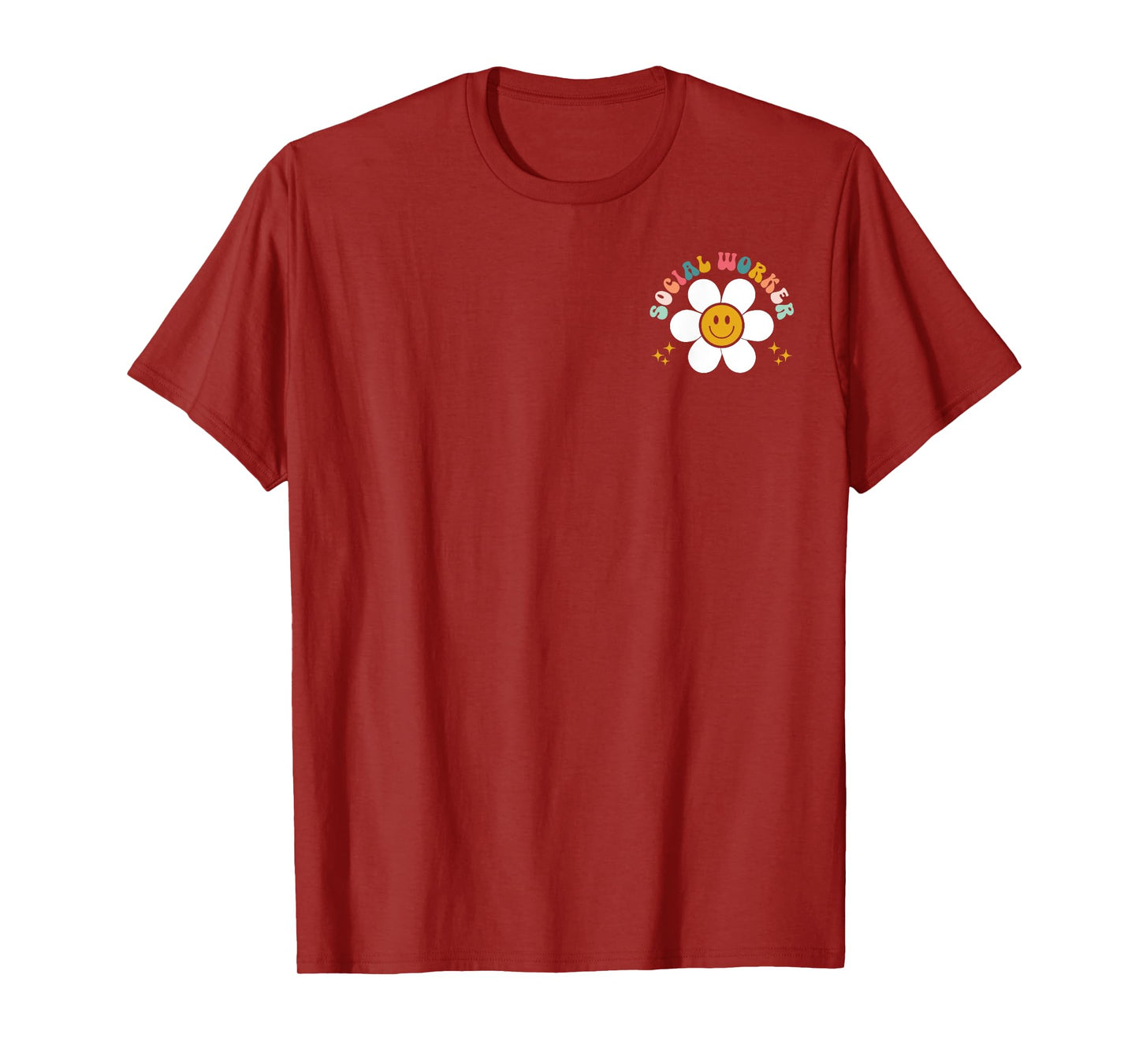 Social Worker Social Work Month Funny Work Love groovy T-Shirt