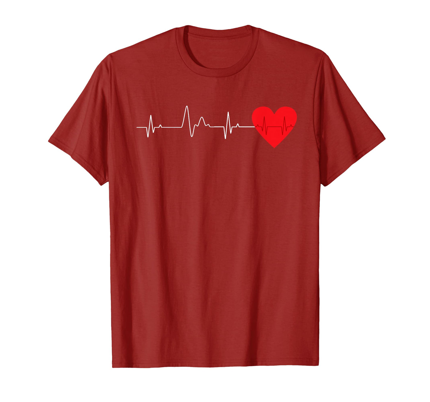 Heart EKG Heartbeat Pulseline Cardiologist Surgeon Survivor T-Shirt