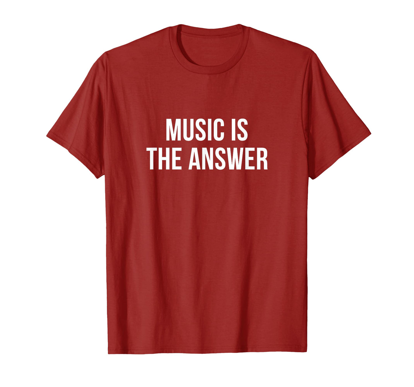 Music Is The Answer - T-Shirt