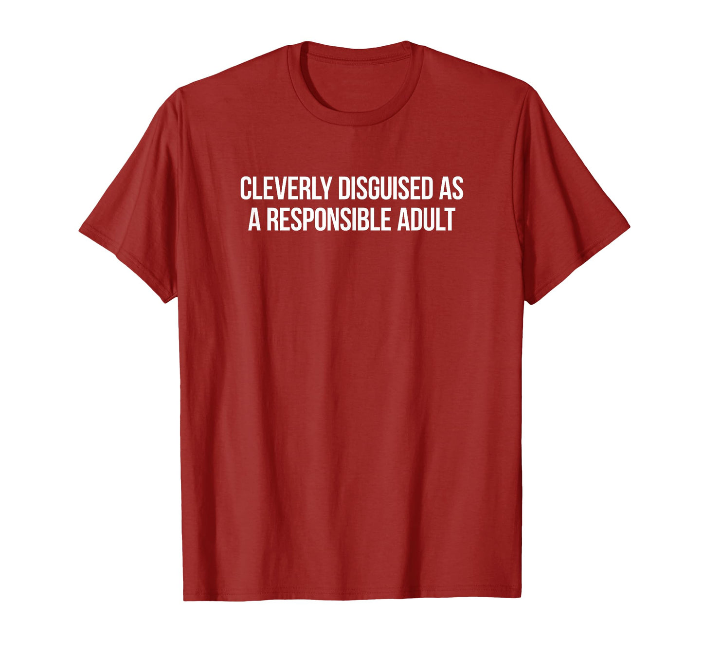 Cleverly Disguised As A Responsible Adult T-Shirt