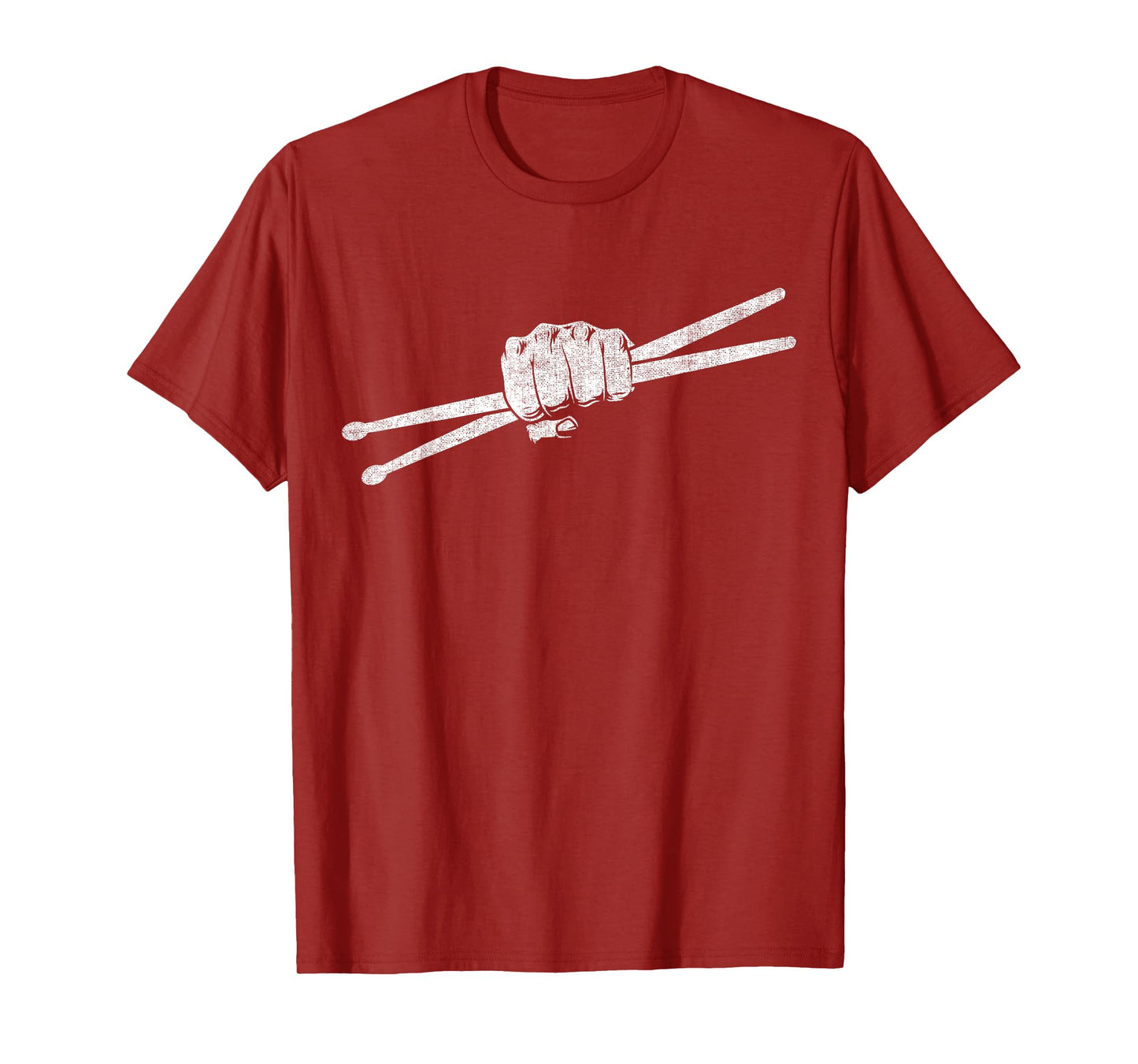 Drummer Art Drumsticks Men Women Drum Set Drumming Lovers T-Shirt