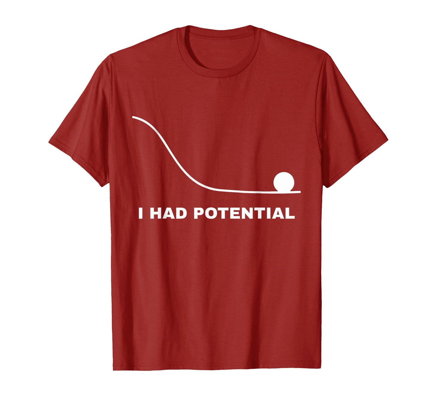 I Had Potential Physics Science Physics Teachers Students T-Shirt