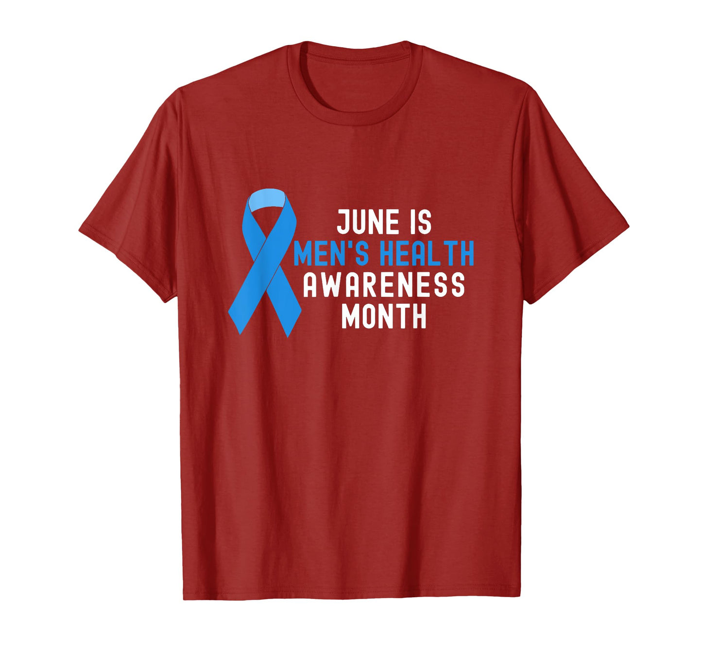 June is Men’s Health Awareness Month Ribbon For Dad Grandpa T-Shirt