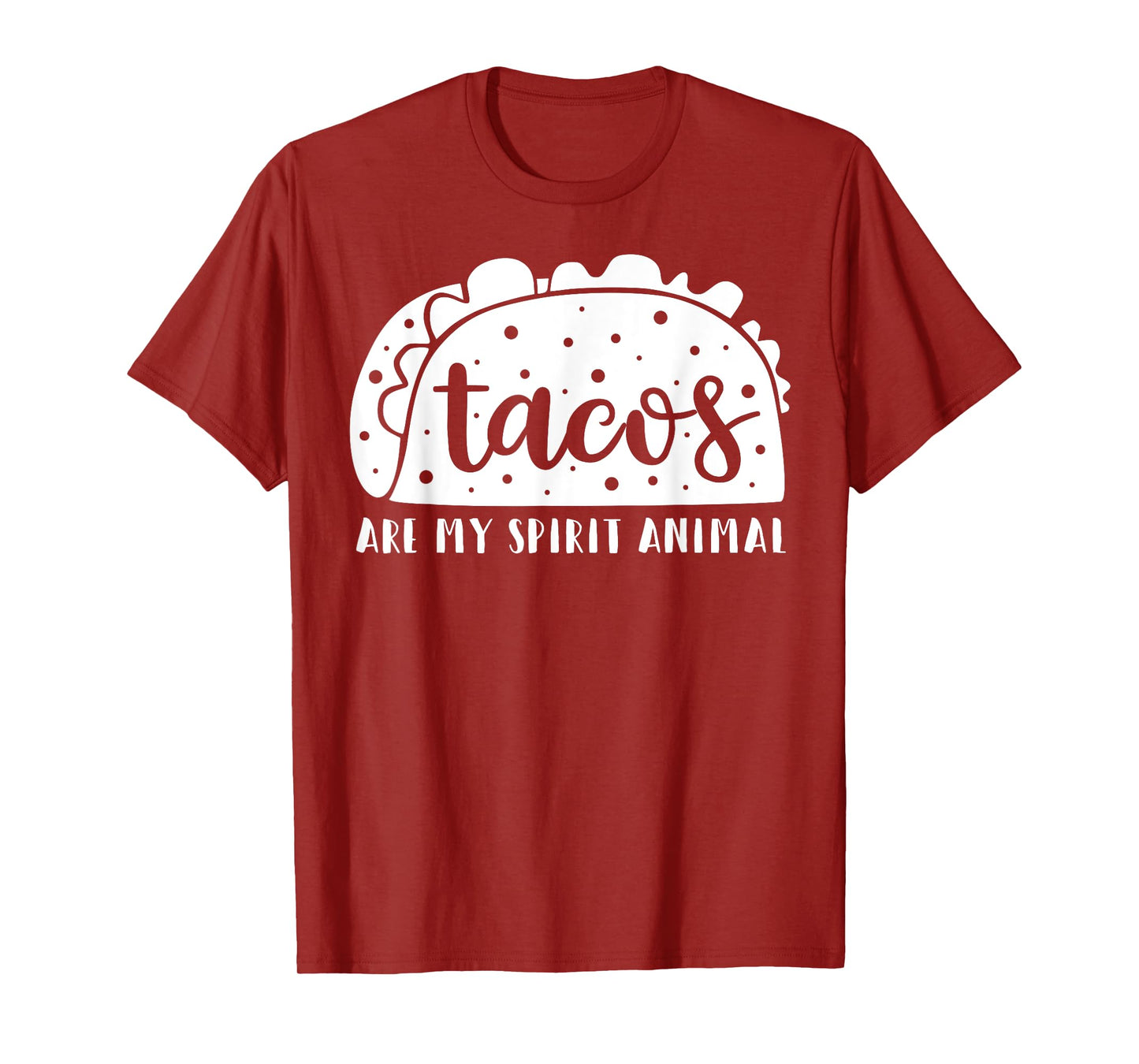 Tacos Are My Spirit Animal Funny Taco Lover Gift T-Shirt