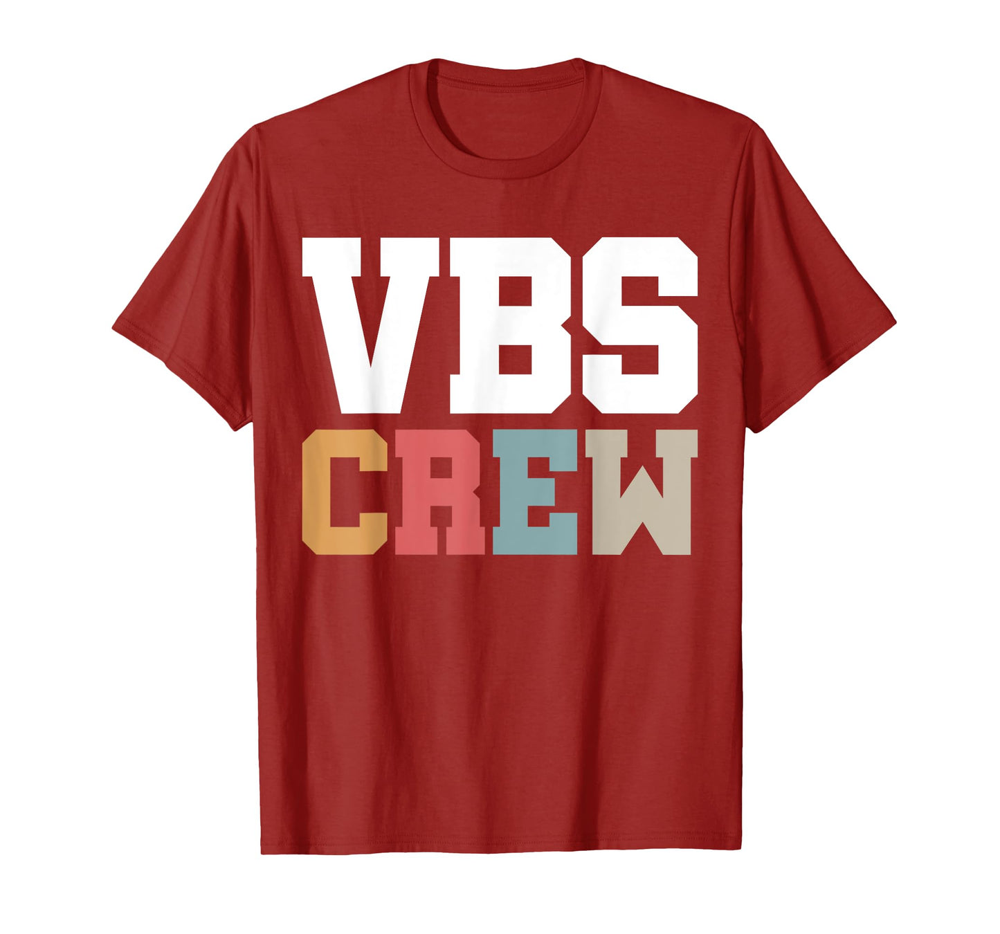 VBS Crew Faith-Based Gathering Sunday School Teacher T-Shirt