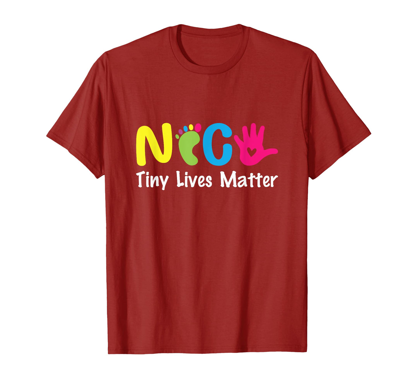 NICU Tiny Lives Matter Neonatal Nurse NICU Nurse T-Shirt