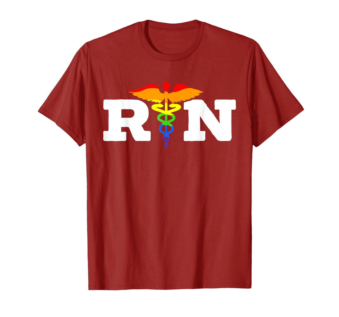 Nurse Gay Rainbow Pride March Medicine Ally Nursing T-Shirt