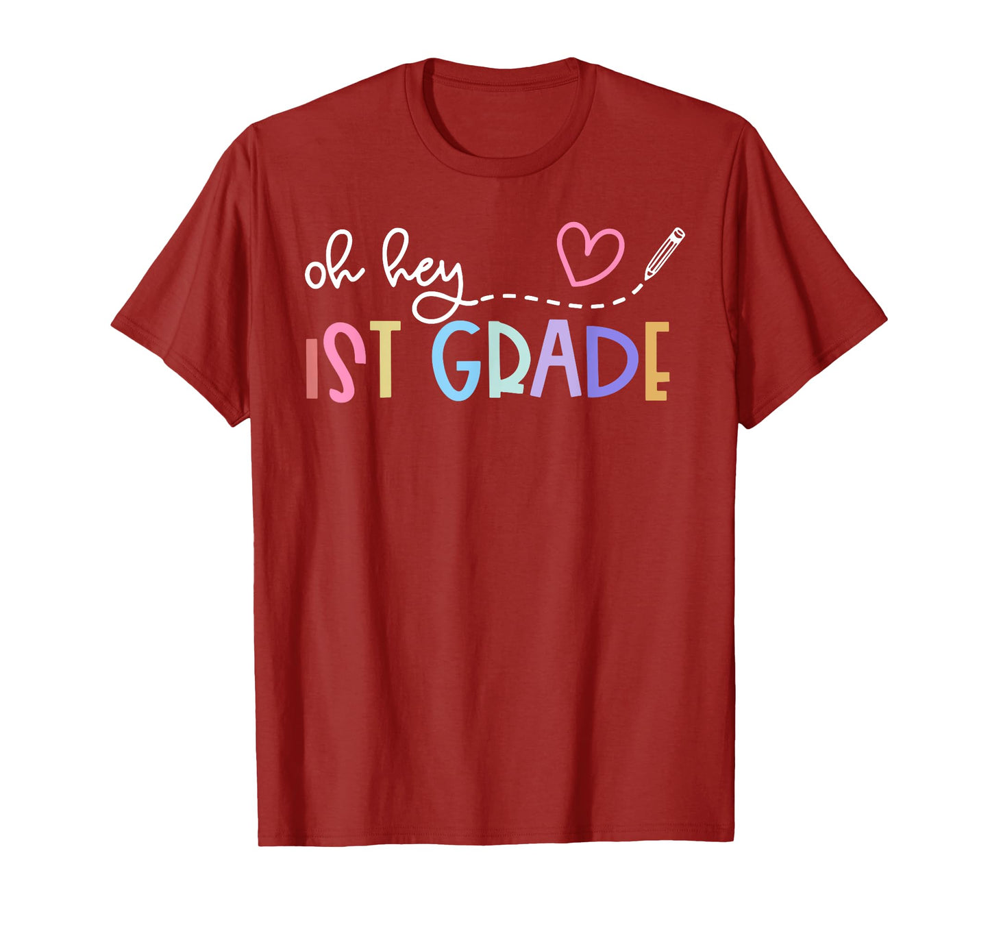Back To School Oh Hey 1st Grade Teachers Women Student T-Shirt