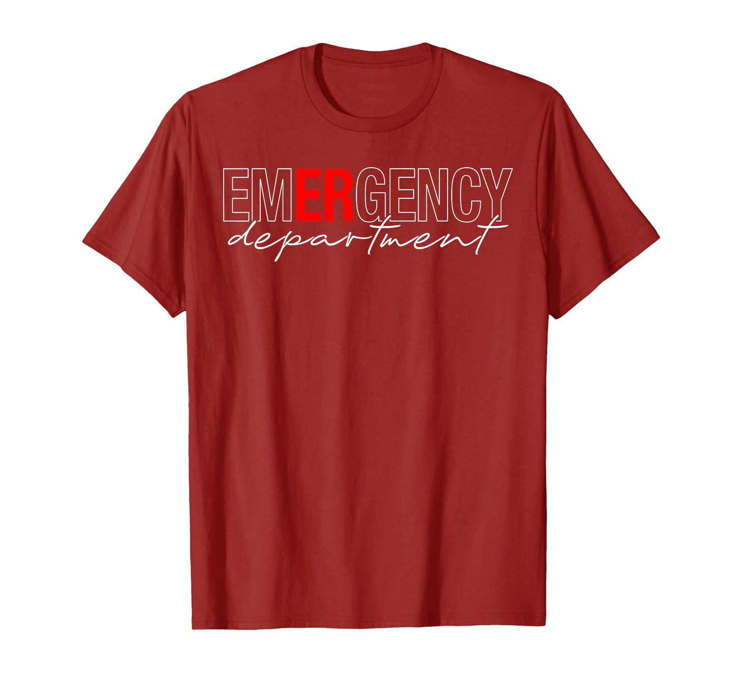 Emergency Dept Retro Er Nurse Shirt Registered Nurse T-Shirt